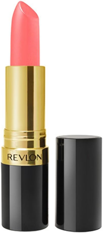Revlon Super Lustrous Lipstick creamy formula swatch and shade detail