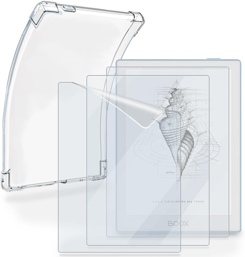 Huadu Onyx Boox Go 6 screen protector and case kit front view