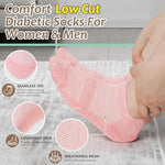 Close up of Bulinlulu hand linked seamless toe for blister prevention