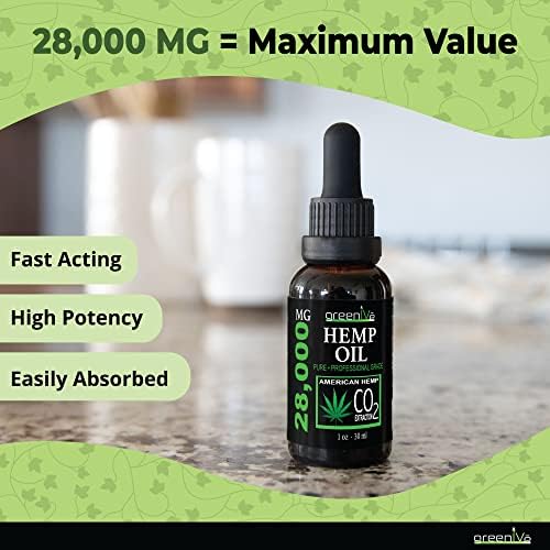Precision glass dropper for GreenIVe hemp oil dosing