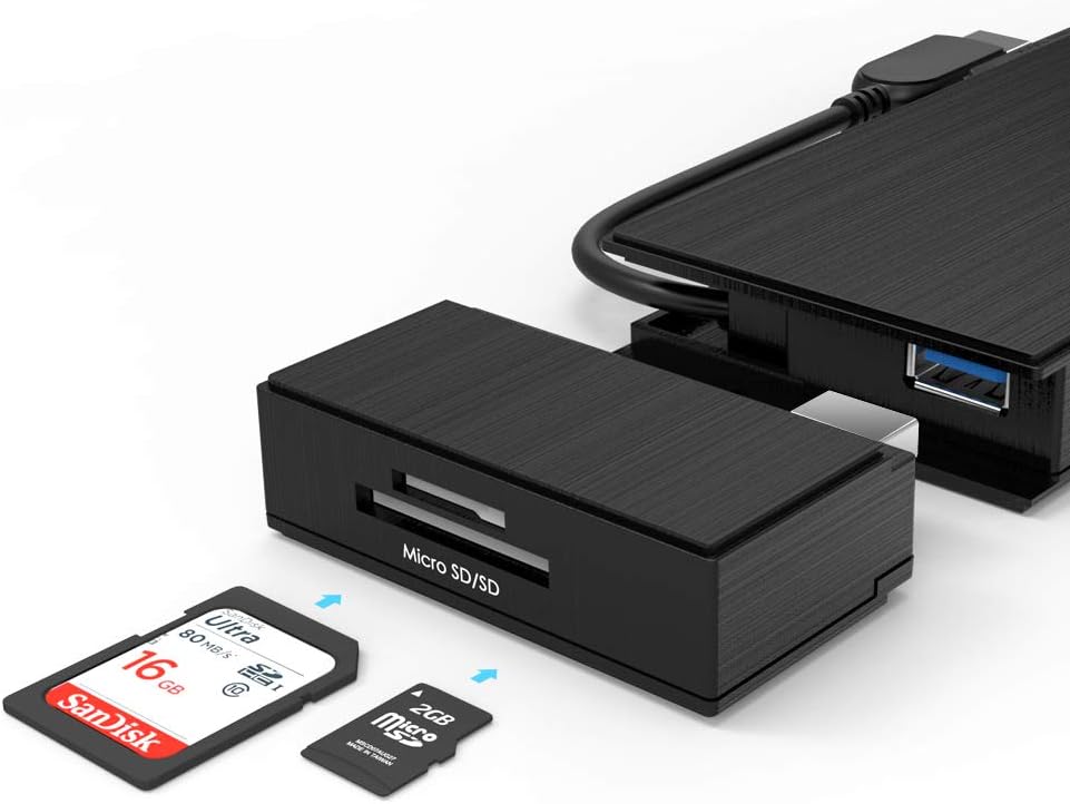 Wavlink dual display adapter showcasing compact portable design