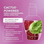 Glow Recipe peptide mucin 40ml clear glass bottle packaging on vanity