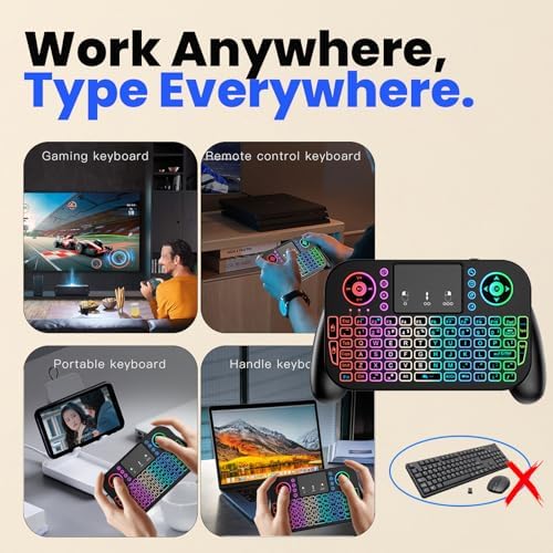 Rechargeable portable media controller showing top shortcut keys