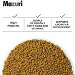 Small round extruded particles of complete hedgehog food pellets