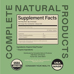 Complete Natural Products pure sea kelp container highlighting 75 servings for thyroid and digestion support.