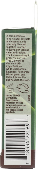 Desert Essence natural botanical blemish treatment bottles