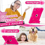 Cantis heavy duty shockproof iPad protective shell displaying three layer hybrid material composition