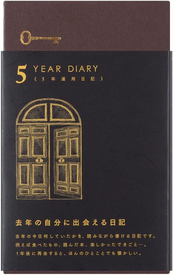 Midori Journal Door, Red (black) - Image 1