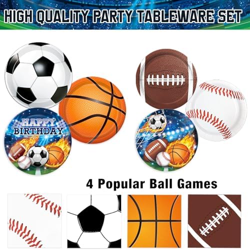 Linhaxm party set banner and cake toppers detail