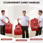 Baleine car seat travel bag folding mechanism demonstration
