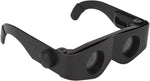 Yinhing Professional Fishing Binocular Glasses front view showcasing the black wearable frame design.