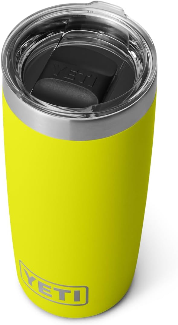 YETI Rambler 10 oz Tumbler, Stainless Steel, Vacuum Insulated with MagSlider Lid, Rescue Red - Image 14