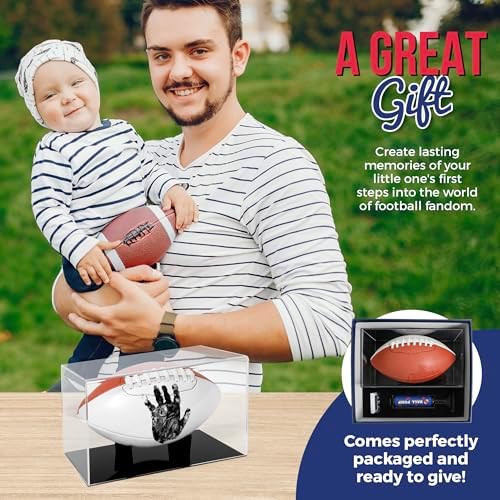Circa Print sports themed memory gift box displayed on a nursery shelf.