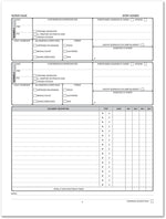 BookFactory official notary journal back cover