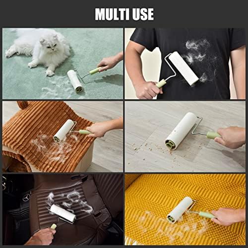 Side view of BomDa lint roller handle showing easy refill mechanism