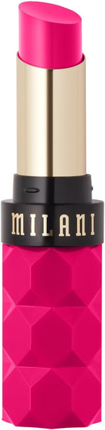 Milani Color Fetish balm lipstick held in hand