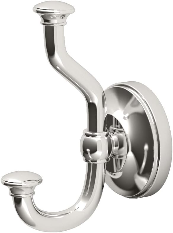 Gatco bathroom towel hook close up finish detail