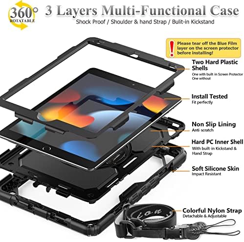Seymac Stock premium tablet accessory highlighting the built in screen protector layer.