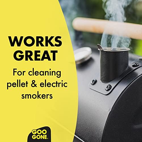 Biodegradable smoker and rack cleaning spray back label view