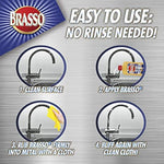 Brasso cleaner used on stainless steel appliance