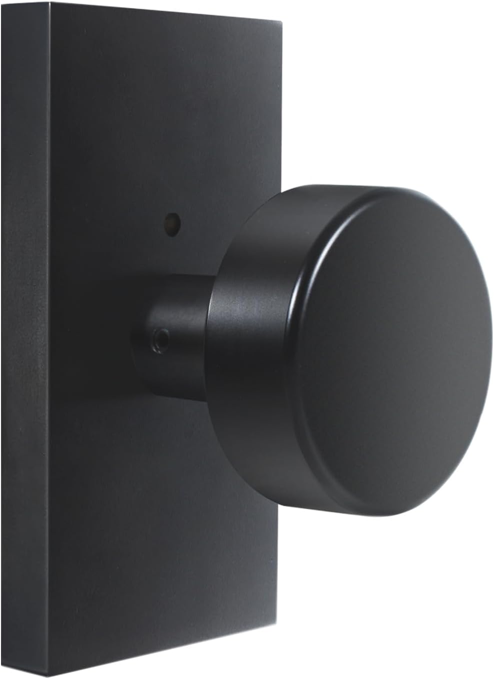 Black Door Knobs Matte Black Passage Door Knob Interior | Modern Round Black Door Knobs Door Handles for Hall and Closet Rectangle - Image 12