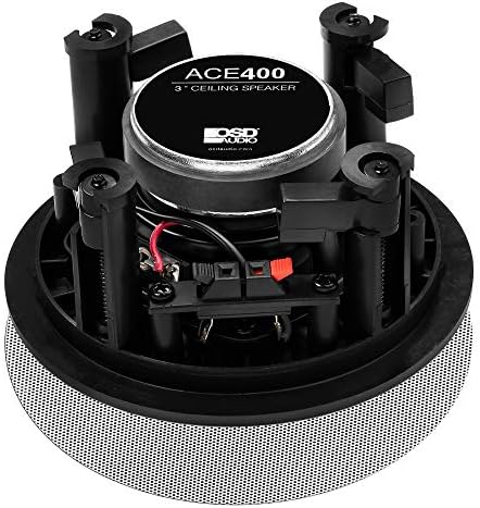Osd Audio 3 inch speaker mounted in ceiling