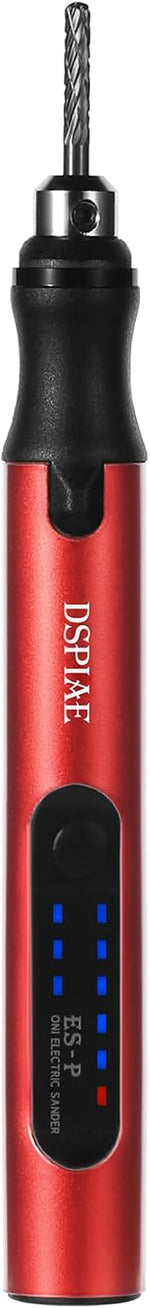 DSPIAE portable electric sanding pen front view hobby tool