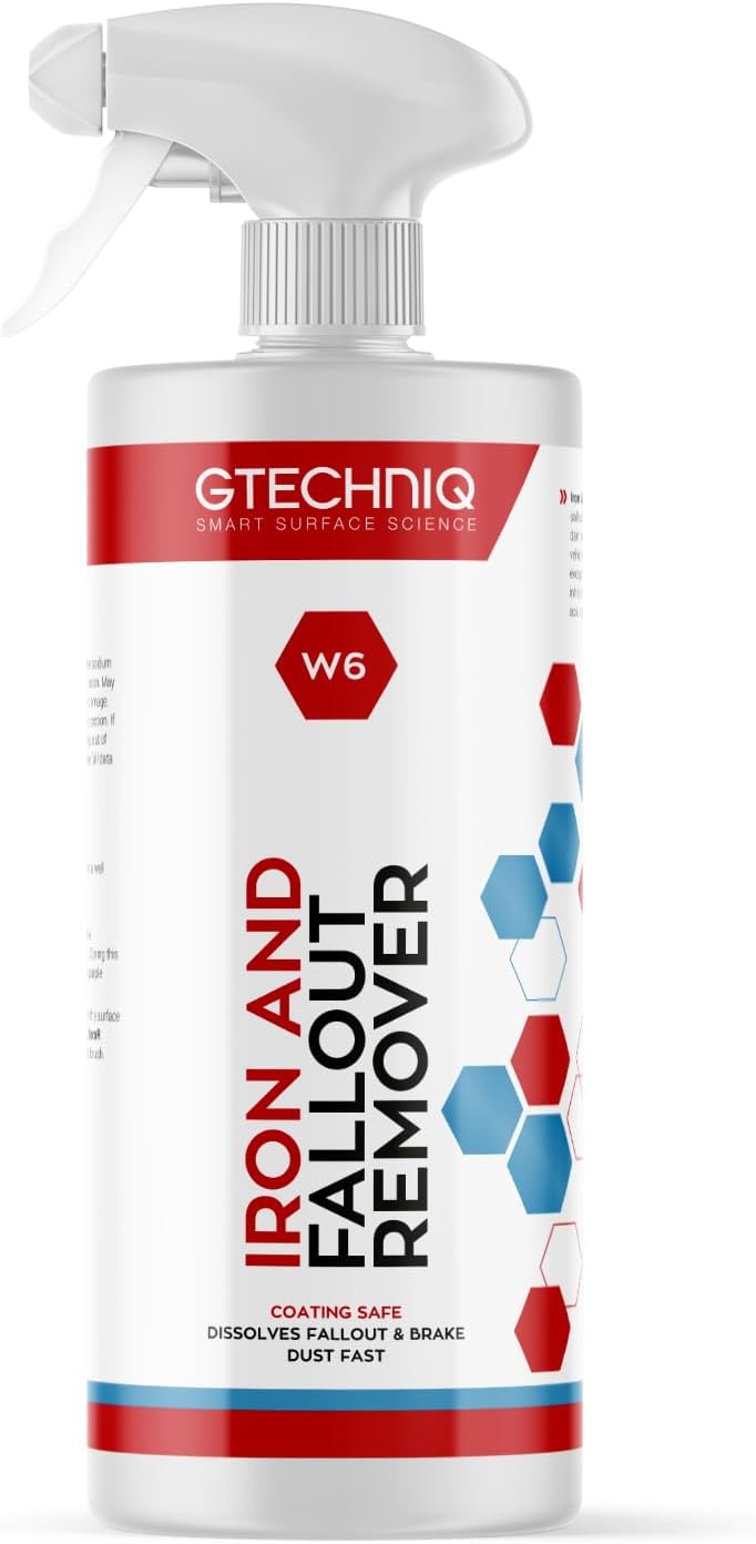 Gtechniq W6 Iron Removing Wheel and Paint Cleaner front view