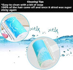 Foldable travel size lint roller for clothes and car seats