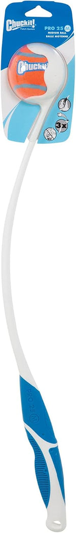 Chuckit! Sport 26L Dog Ball Launcher - Includes a 3-inch Diameter Large Ball for Dogs 60-100 Pounds - Manual Thrower for Dog Balls With a Slim Ergonomic Handle - 26-inch Length - Image 10