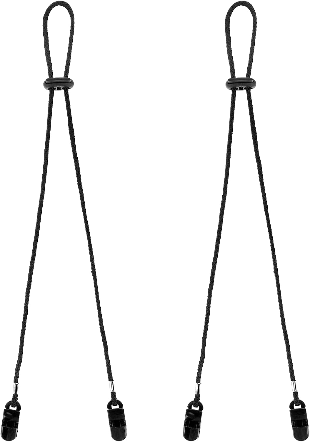 Salbsever adjustable hat strap clips front view
