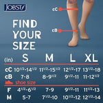 JOBST ACTIVA Opaque 20-30 mmHg Compression Socks Knee High Closed Toe - Image 6