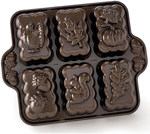 Nordic Ware Harvest Mini Loaf Pan [Kitchen] - Image 1