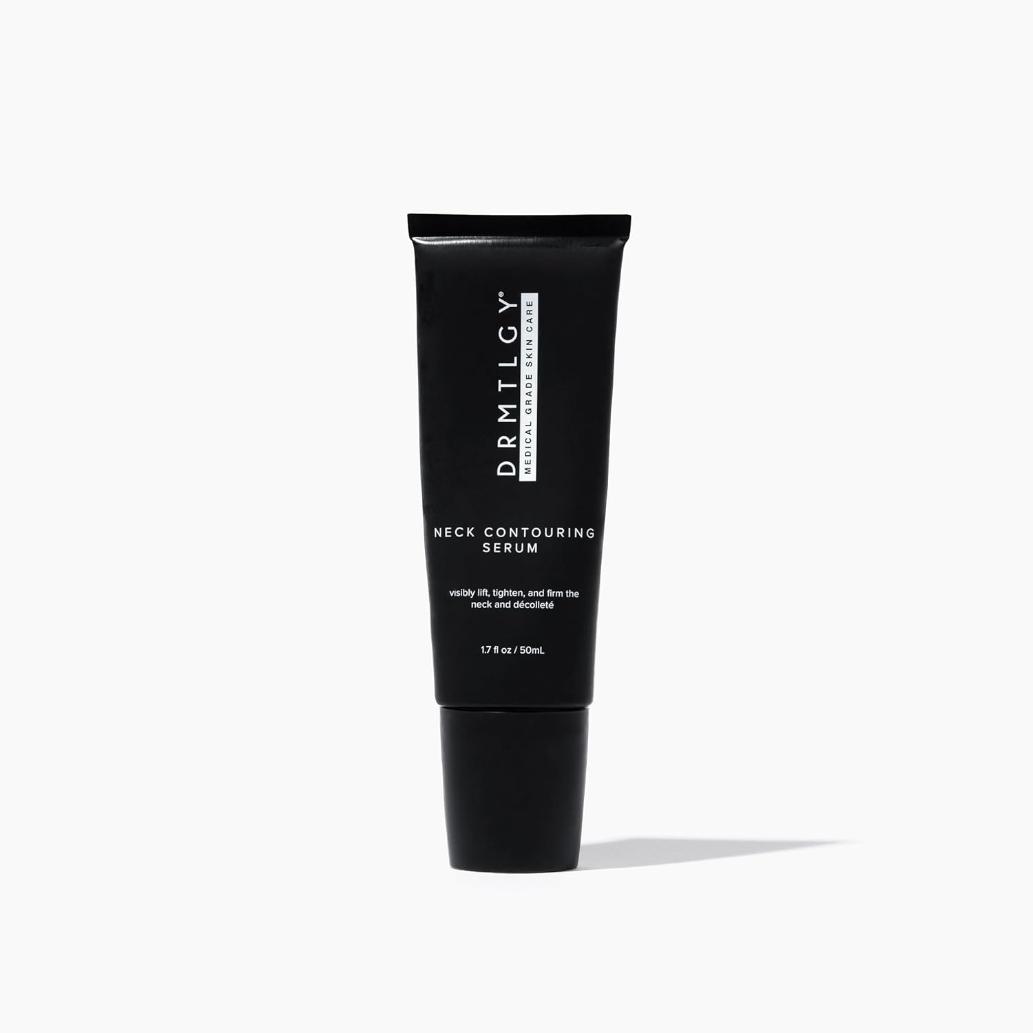 DRMTLGY Contouring Serum 1.7 oz bottle with stainless steel cooling roller applicator