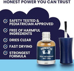 Honest10 Nail Biting Treatment packaging showing pediatrician approved seal.