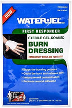 Sterile non-adherent medical grade burn pad for first aid kits and emergency use.