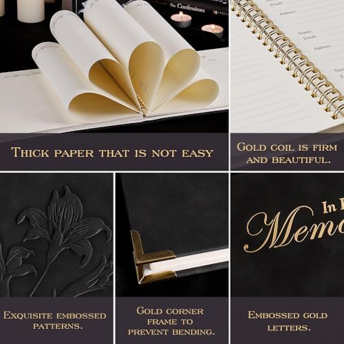 Molekaus memory cards and storage box for funeral service