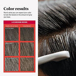 Just For Men comb-in hair dye kit contents showing foolproof grooming applicator