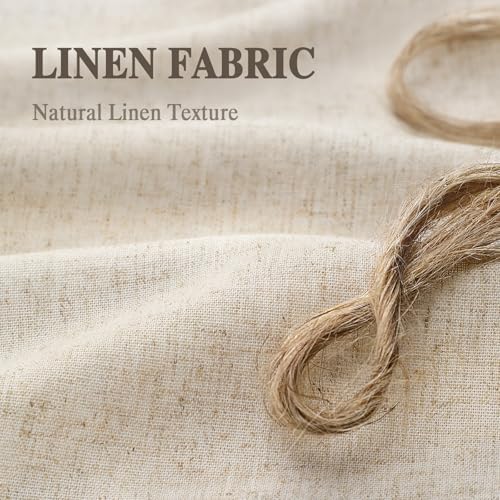 Awellife premium textured beige and pleated brown stripe shower curtain for standard bathtubs.