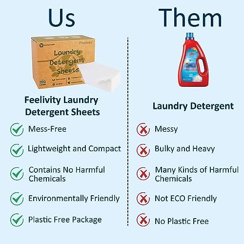 Plant based ultra concentrated laundry detergent sheets stack close up view