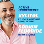 ACT 18 fluid ounce mouthwash packaging display