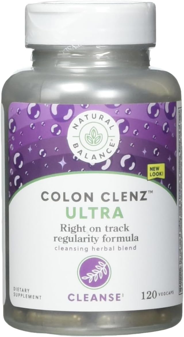 Natural Balance Ultra Colon Clenz, 120 Vegetarian Capsules - Image 1