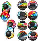 Close up view highlighting the eight different sensory functions including the joystick and roller gears