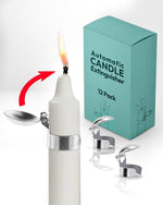 OLEEK taper candle automatic snuffer lifestyle display