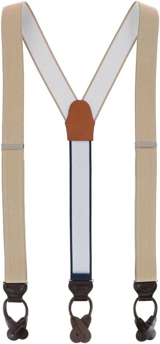 Trafalgar big and tall suspenders packaged view