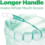 GUM Soft Picks Advanced oral hygiene picks pack of four front layout