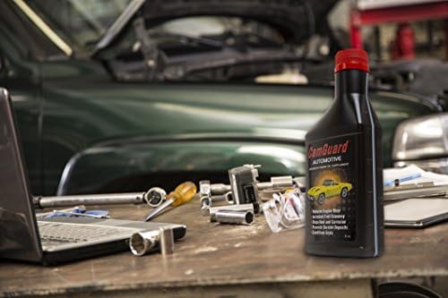 Side profile of Camguard automotive engine oil supplement