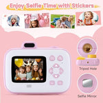 Yeehao kids instant camera with accessories and packaging