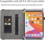 Viclowlpfe android tablet booklet case demonstrating secure single handed grip