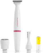 Palmperfect electric shaver front view and handle design